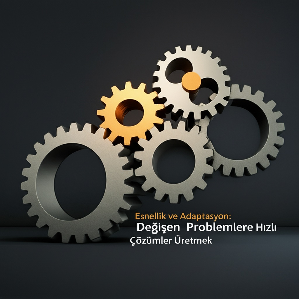 Esneklik ve Adaptasyon: Değişen Problemlere Hızlı Çözümler Üretmek.