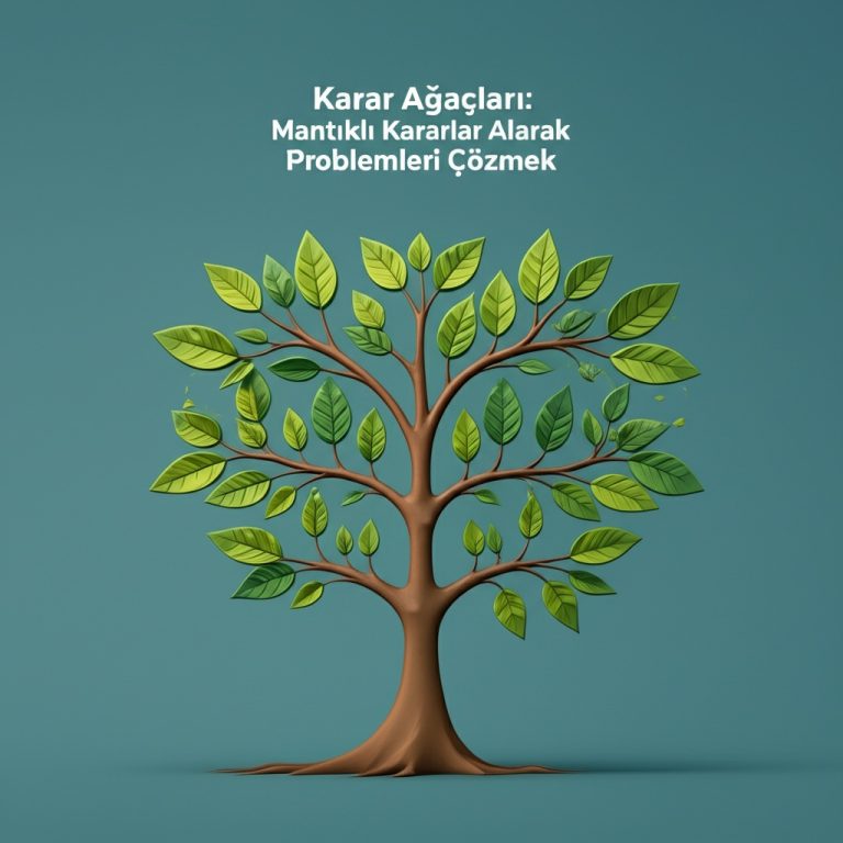 Karar Ağaçları: Mantıklı Kararlar Alarak Problemleri Çözmek.