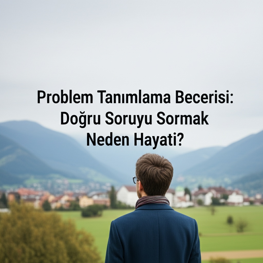 Problem Tanımlama Becerisi: Doğru Soruyu Sormak Neden Hayati?