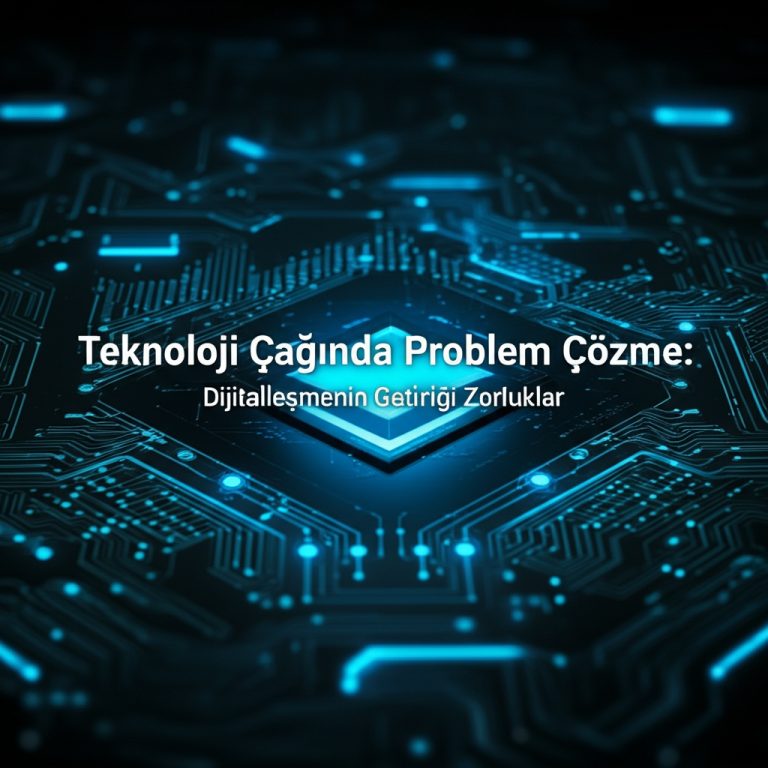 Teknoloji Çağında Problem Çözme: Dijitalleşmenin Getirdiği Zorluklar.