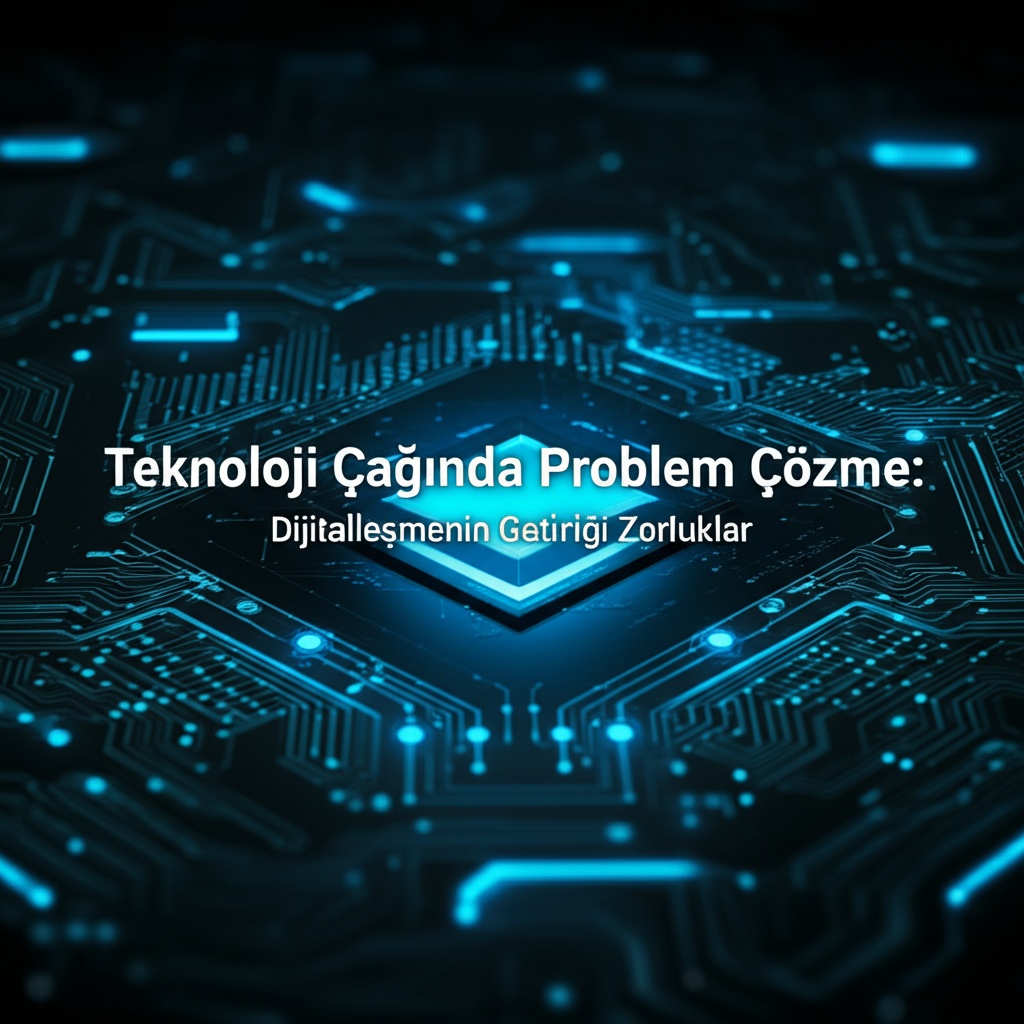 Teknoloji Çağında Problem Çözme: Dijitalleşmenin Getirdiği Zorluklar.